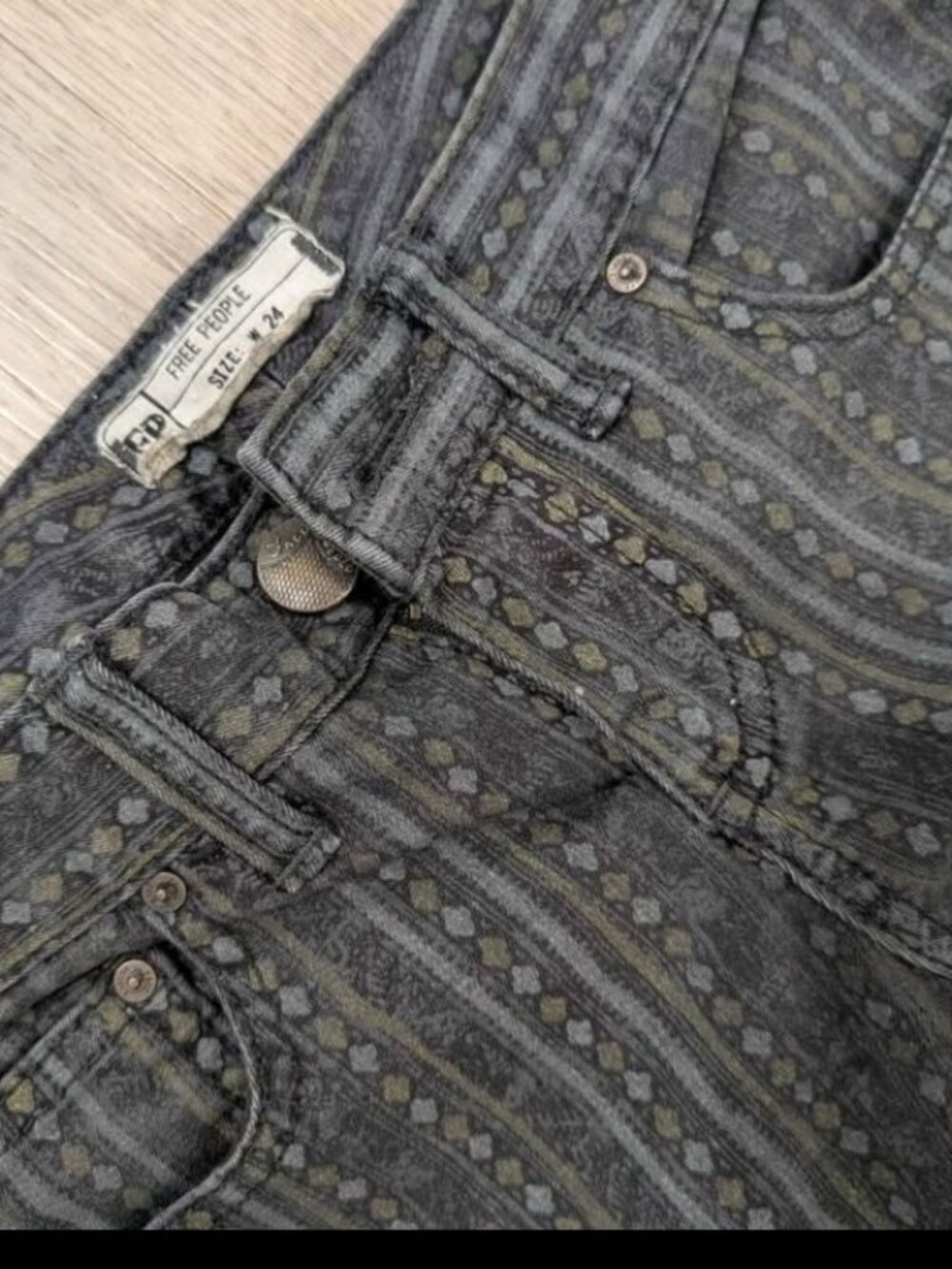 Free people size 24 pants